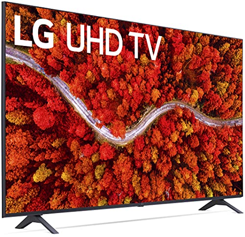 LG 80 Series 43” Alexa Built-in, 4K UHD Smart TV, Native 60Hz Refresh Rate, Dolby Cinema, Director Settings, Gaming Mode, with Magic Remote (43UP8000, 2021)