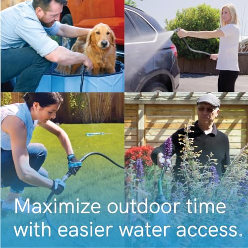 House Hydrant V2+ Frost-Free Outdoor Faucet with Quick-Connect and Anti-Siphon