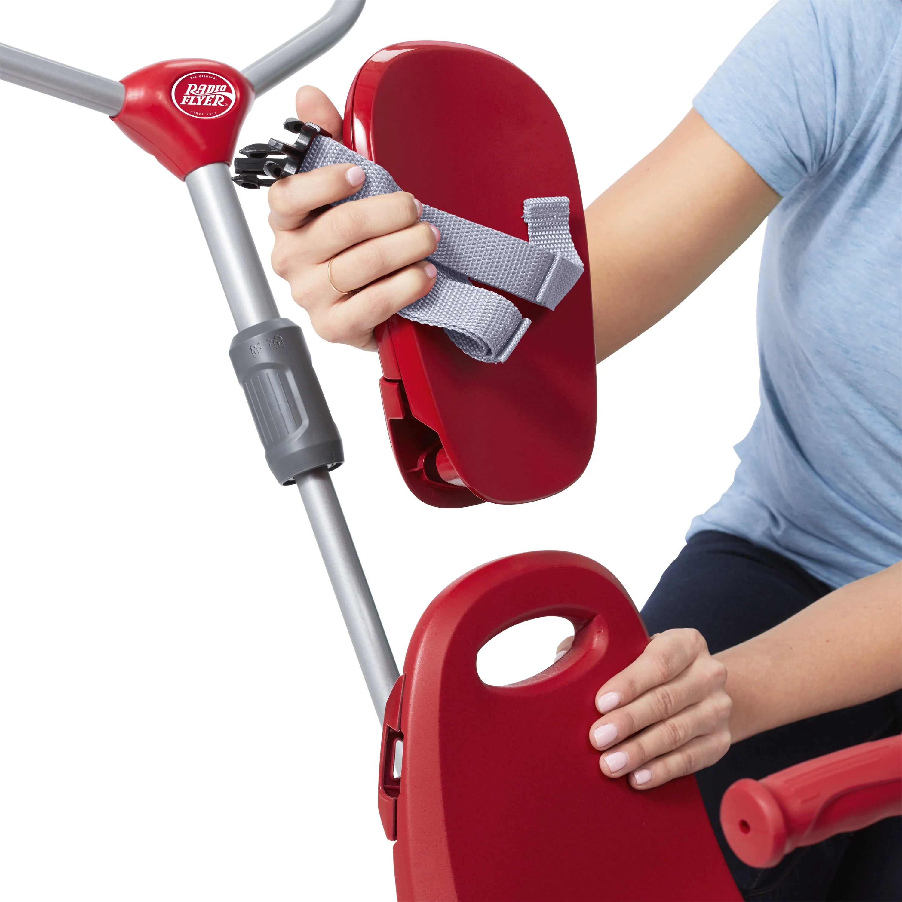 Radio Flyer, 4-in-1 Stroll 'n Trike, Grows with Child, Red