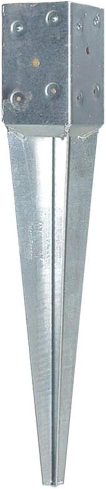 OZCO 30180 T4-600 OZ-Post Anchor, 3-1/2-inch Square, (1 per Pack) Pack of 2