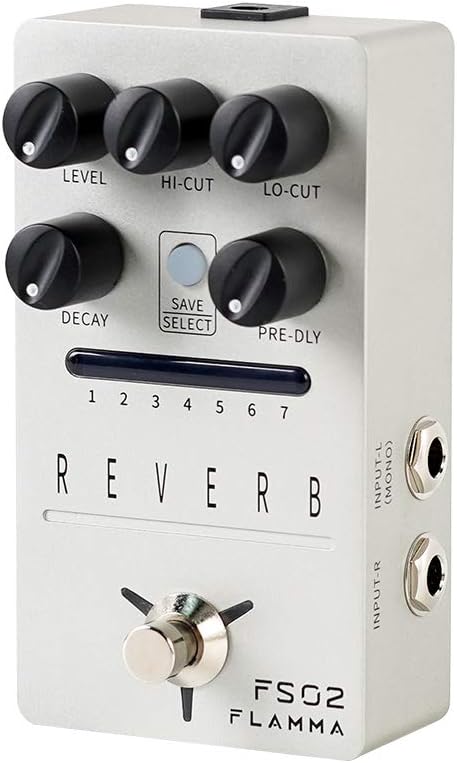FLAMMA FS07 Stereo Cabinet Simulation Guitar Pedal Cab Sim 7 User Preset Slots Support IR Loading Software Editing