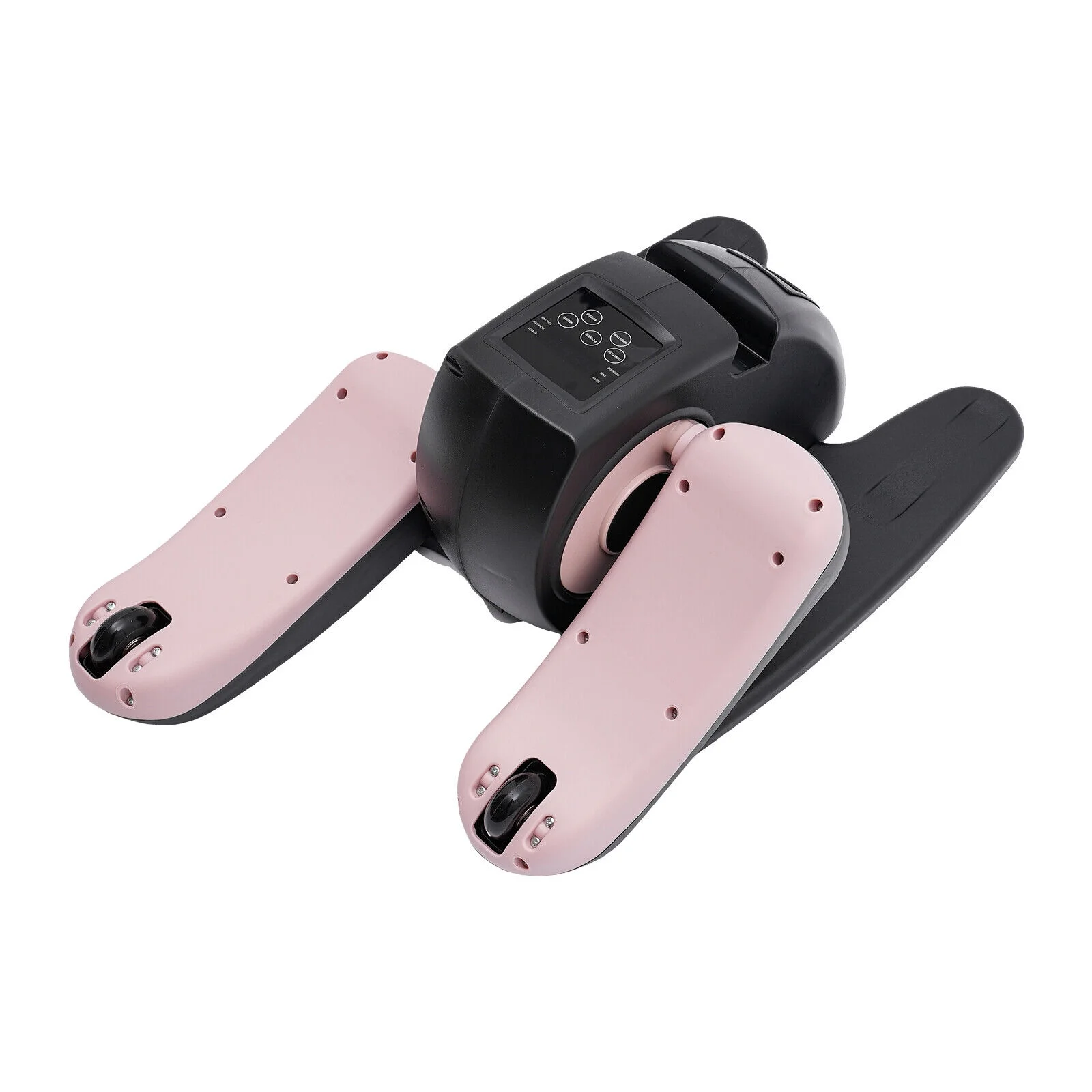 Under Desk Elliptical Machine Electric Seated Leg Foot Pedal Exerciser W/ Remote Pink - Curated Treasures Market