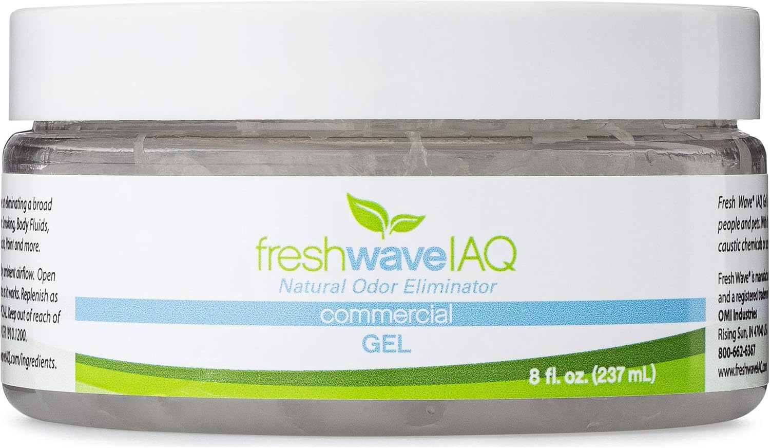 Fresh Wave IAQ Commercial Odor Eliminating Gel, 8 fl. oz. (Pack of 6) Pack of 2