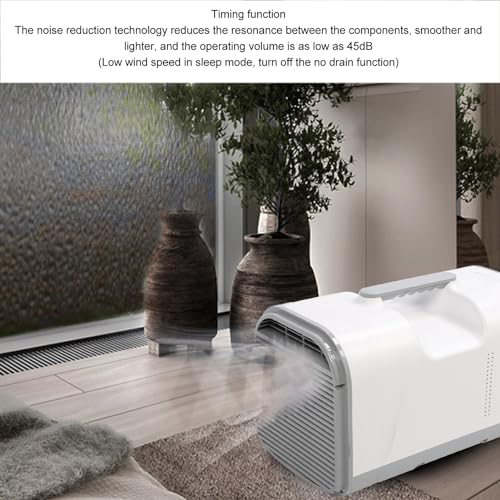 4400BTU Portable Air Conditioners Portable AC With Remote Control for Room Warm Cold Mode Low Noise Air Cooler for Outdoor Camping Bedroom Office