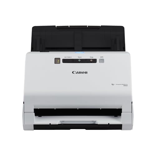 Canon imageFORMULA R40 - Office Document Scanner, Windows and Mac, Duplex Scanning, Easy Setup, Scans a Wide Variety of Documents, Scans to Cloud