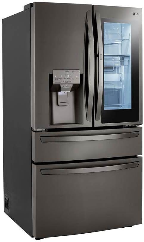 23 cu. ft. Smart wi-fi Enabled InstaView™ Door-in-Door® Counter-Depth Refrigerator with Craft Ice™ Maker