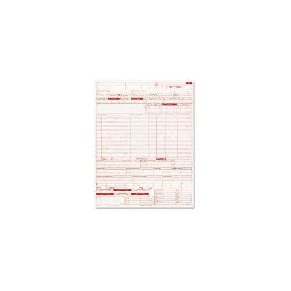 Paris Business Products UB04 Claim Forms 8 1/2 x 11 2500 Forms