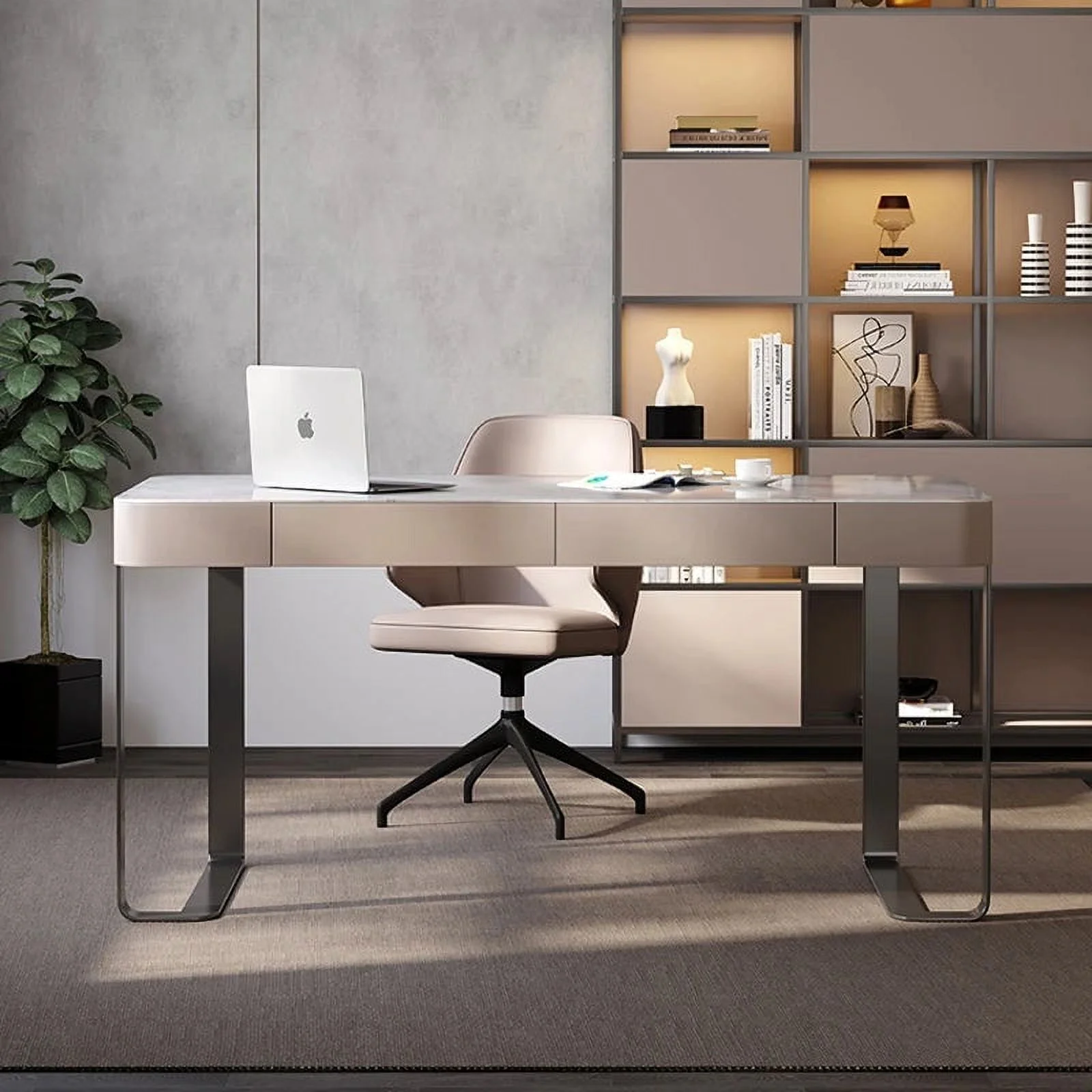 Storage Meeting Office Desk Minimalist Executive Desktops Work Modern Office Desk Luxury Adjustable Escritorios Home Furnitures