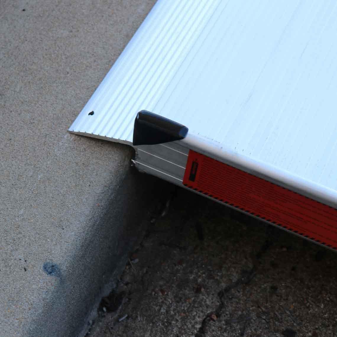 Titan 6 Foot Aluminum Wheelchair Entry Ramp Complies with ADA CA Building Code Ramp Only