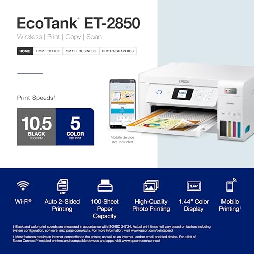 Epson WorkForce ES-50 Portable Sheet-Fed Document Scanner for PC and Mac