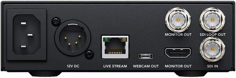 Blackmagic Design Web Presenter HD Bundle with Power Cord & HDMI Cable with Ethernet