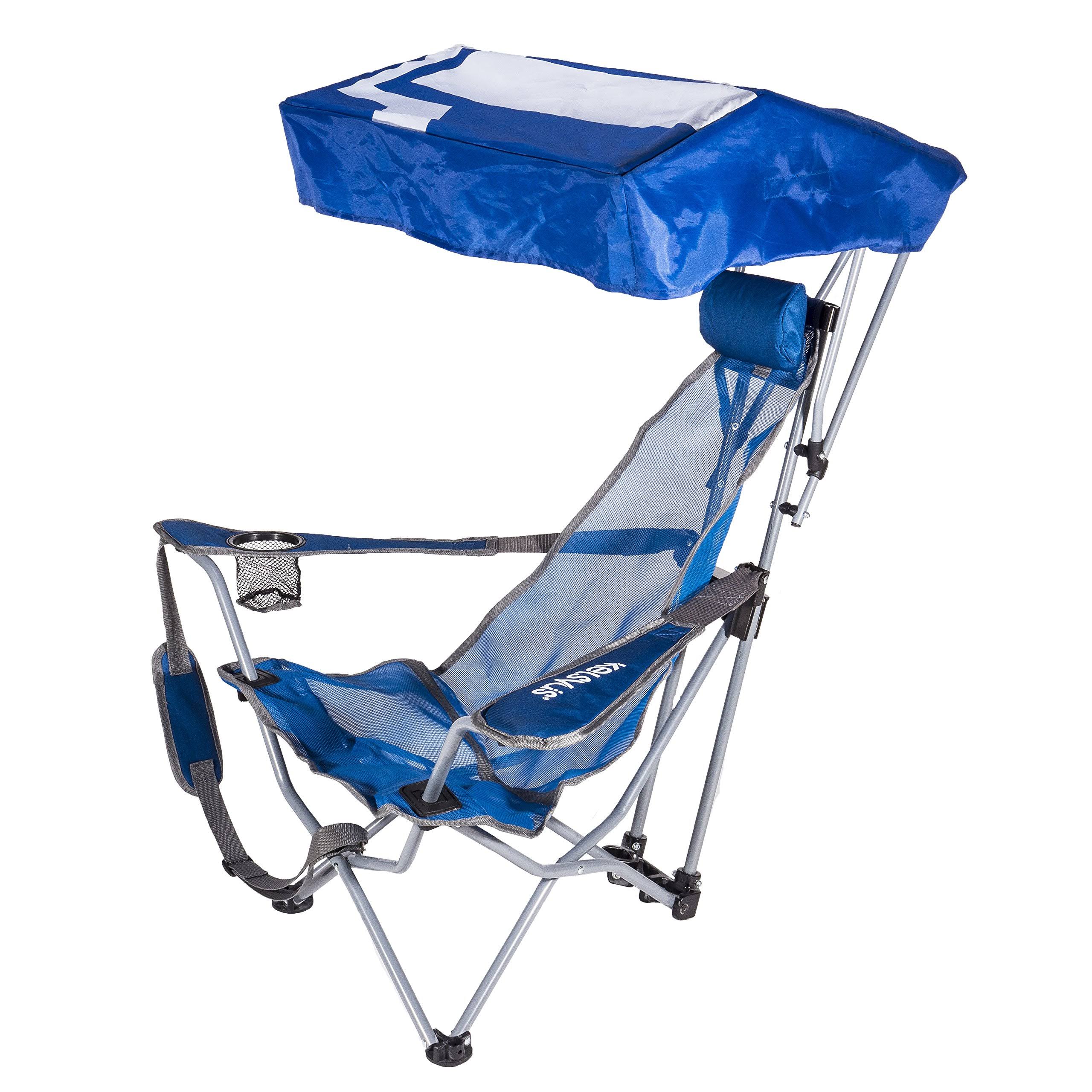 Kelsyus Backpack Beach Canopy Chair - Blue