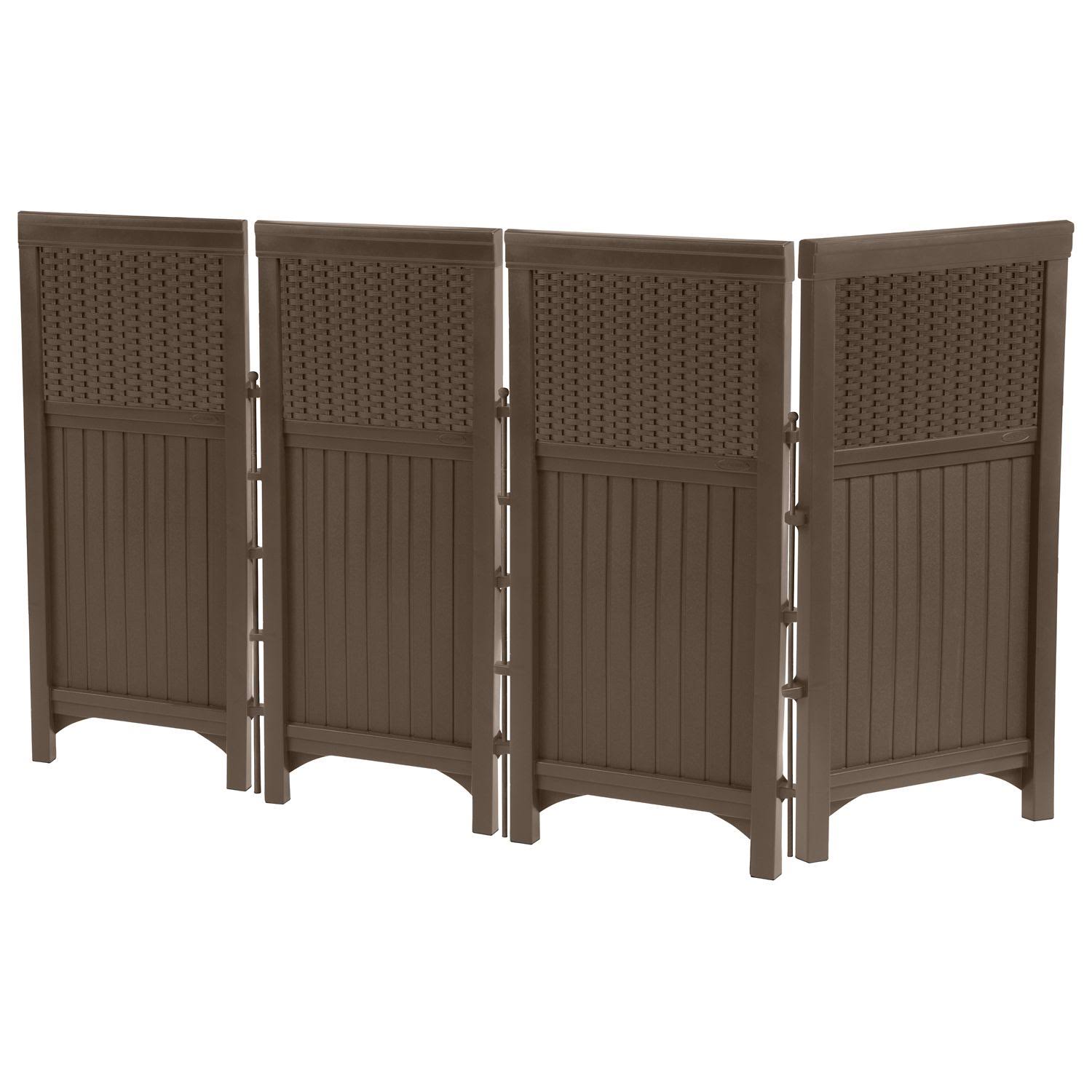 Suncast Resin Wicker Screen Enclosure