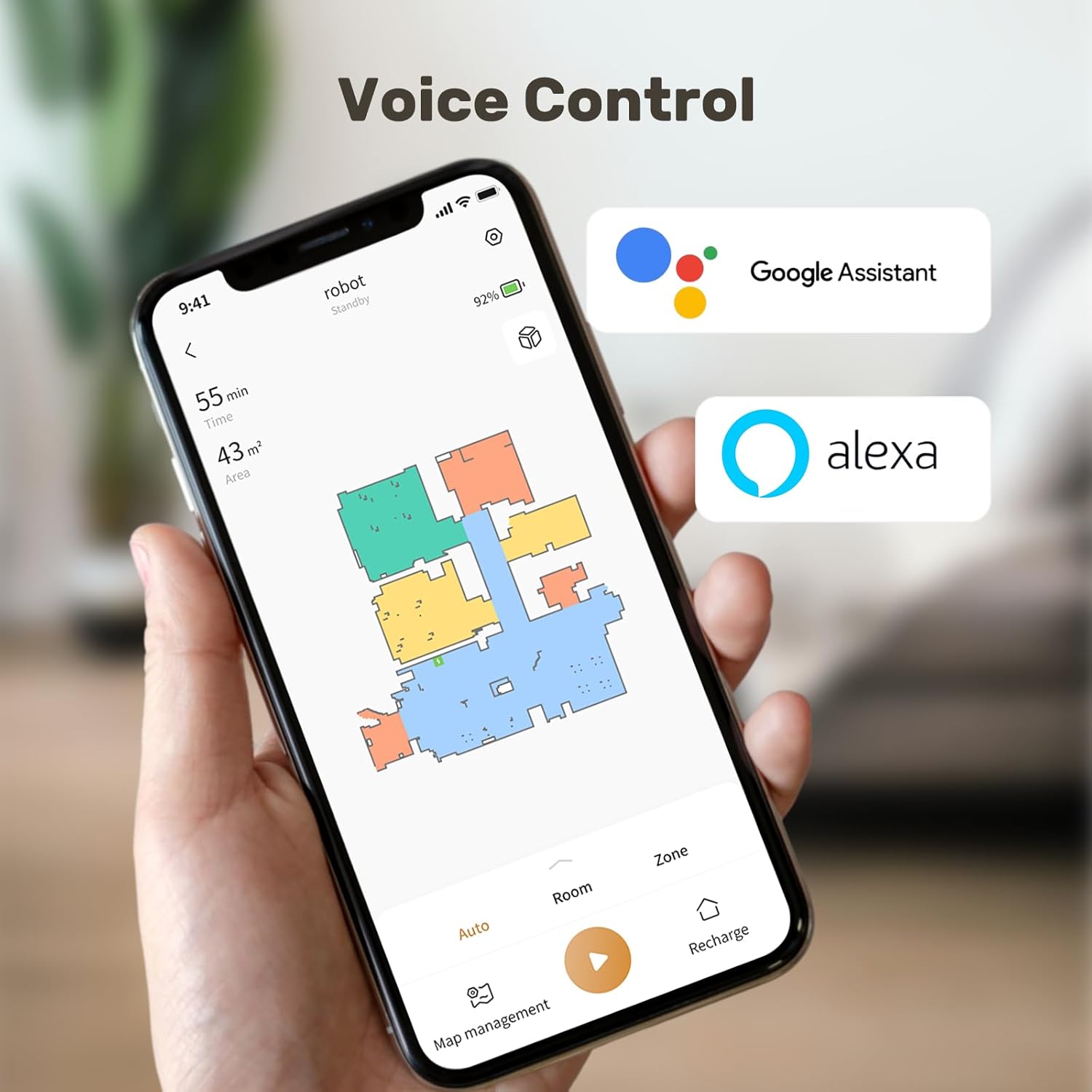 Verefa Self Emptying Robot Vacuum and Mop Combo, 5000Pa Suction, 70-Day Capacity, 260min Runtime, Lidar Navigation, Wi-Fi/App/Alexa Control, Robotic Vacuum Cleaner for Hard Floors, Carpets, Pet Hair