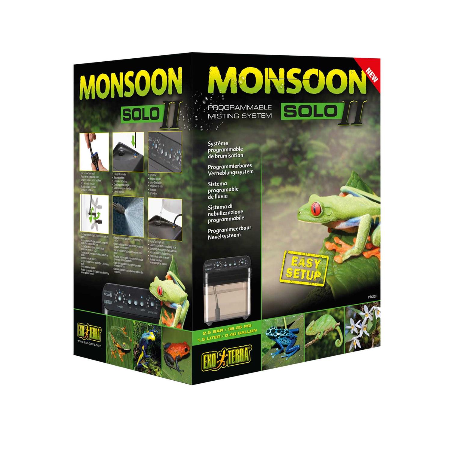 Exo-Terra Monsoon Solo II System - Pet Supplies online store