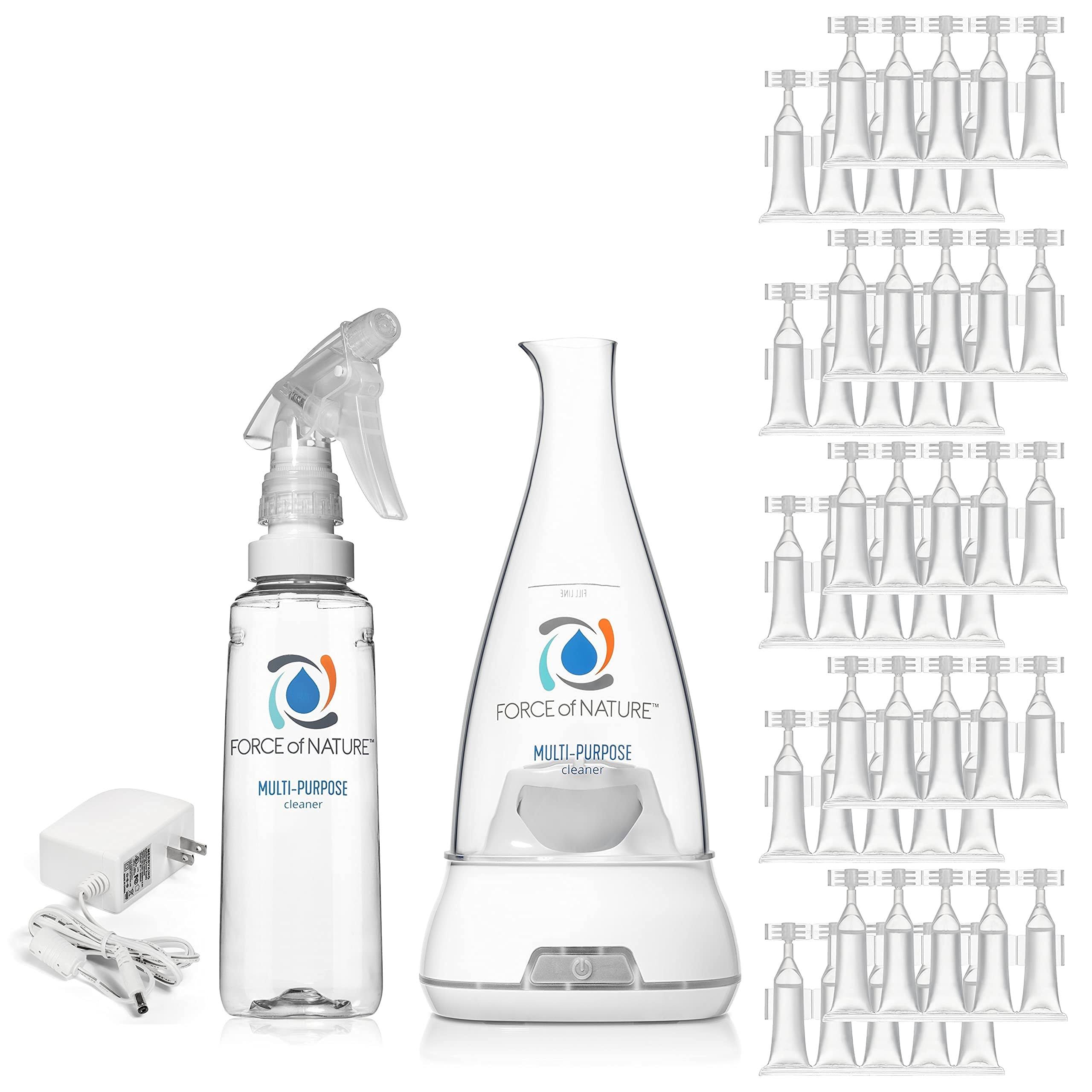 Force of Nature Multi-Purpose Cleaner, Sanitizer, Disinfectant u0026 Deodorizer | K