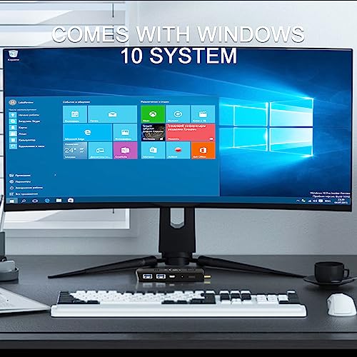 PC Stick Mini PC Stick with Intel Atom Z8350 & Windows 10 Pro,Mini PC 4GB RAM 128GB ROM,Intel pc Stick Support Auto Power on,HD 4K on Business Office Industrial IOT Media Home