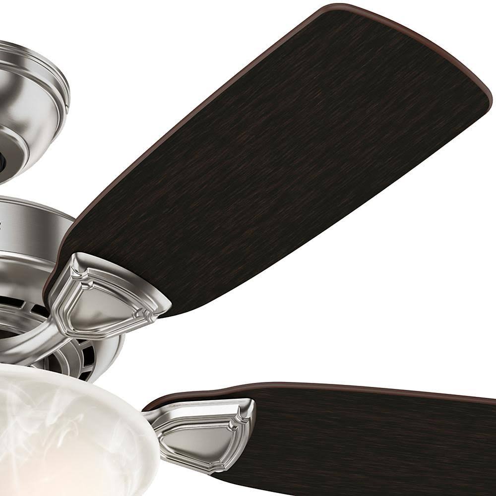 Hunter 44x22 Caraway Ceiling Fan, Nickel
