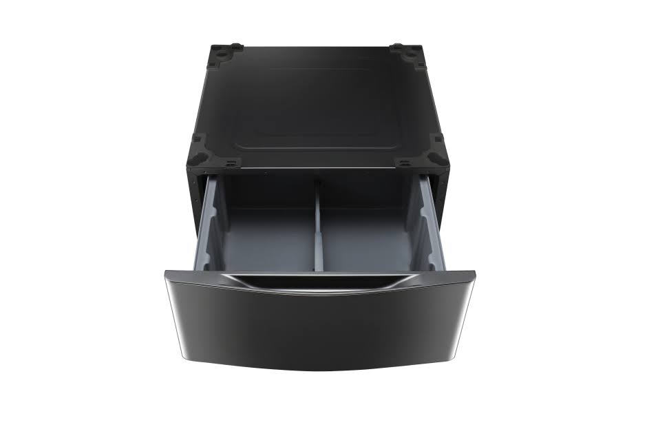 LG WDP4V - Pedestal drawer for LG DLE2350R, DLE2350W; and more - Graphite steel