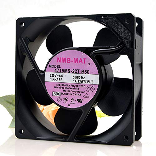 4715MS-22T-B50 NMB 220V 120mm Fan - 14/13W 12038 Cabinet Cooling Fan
