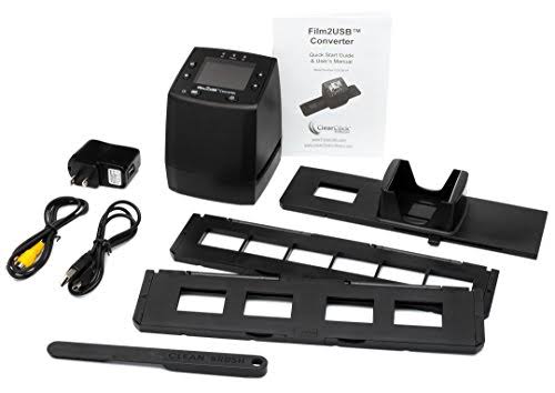 Clearclick Film to USB Converter 35mm Slide and Negative Scanner with 2.3x22 Color