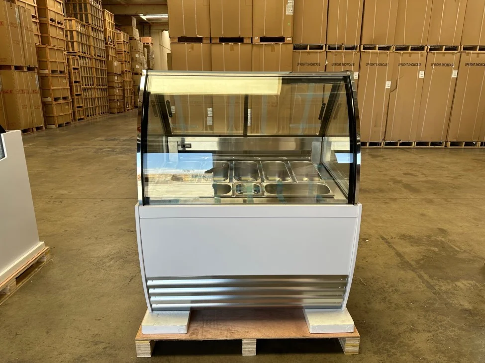 42" Gelato Dipping Cabinet Cooler Depot 7 pan DW-7R