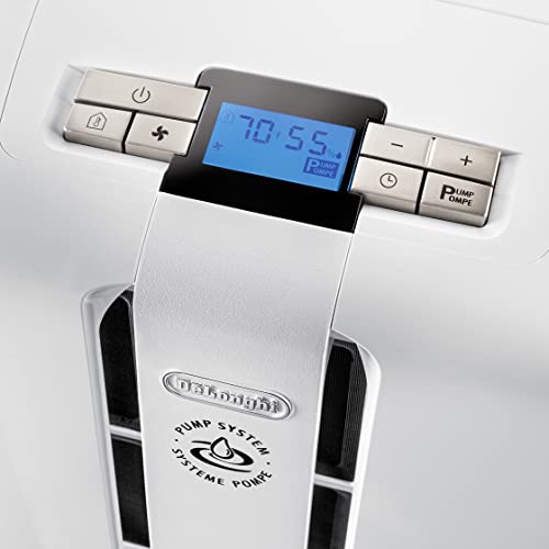 De'Longhi Dehumidifier with Pump, White