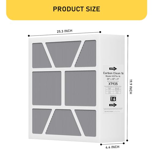 X7935 20x20x5 MERV 16 Air Filter Replacement