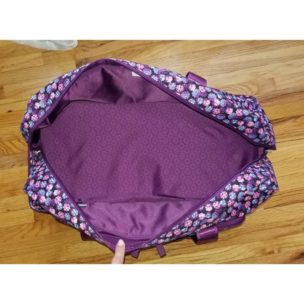 Vera Bradley Wheeled Carry on in Berry Burst