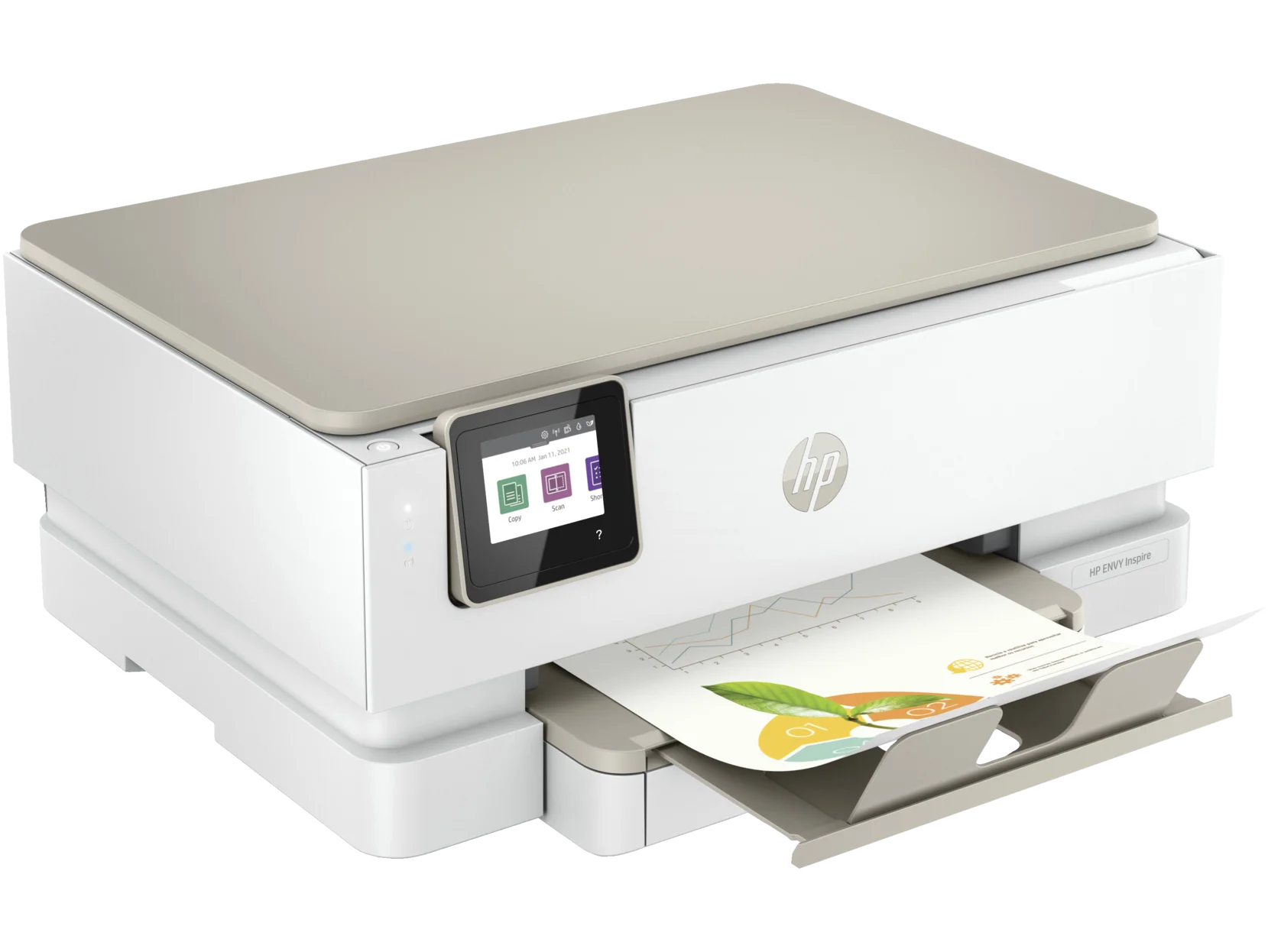 HP ENVY Inspire 7255e All-in-One Inkjet Printer, Color Mobile Print, Copy, Scan