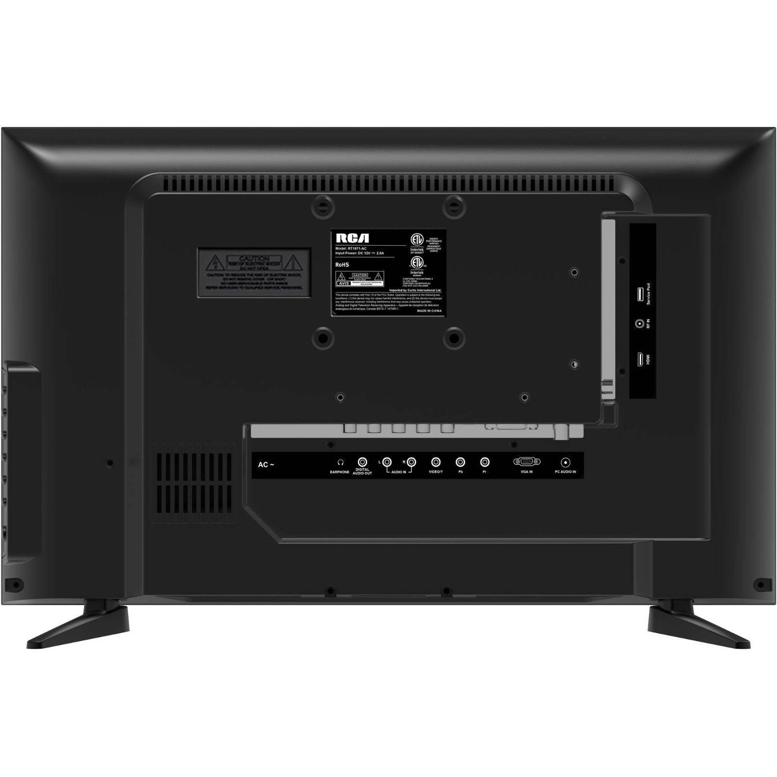 RCA 19x22 Class HD LED TV - 720p - 60 Hz - Black