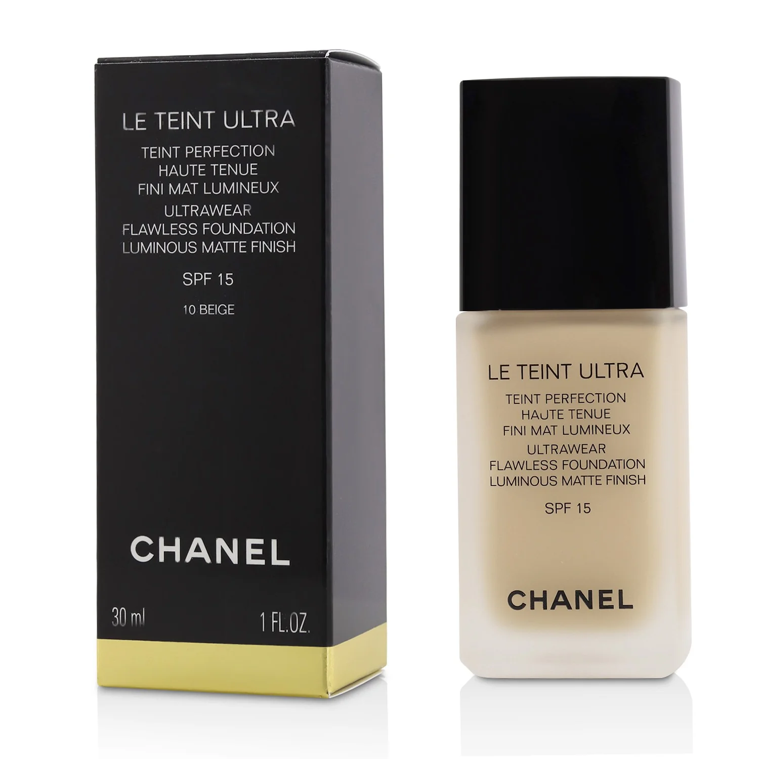 Chanel Le Teint Ultra Ultrawear Flawless Foundation Luminous Matte Finish SPF15 - # 22 Beige Rose 30ml/1oz