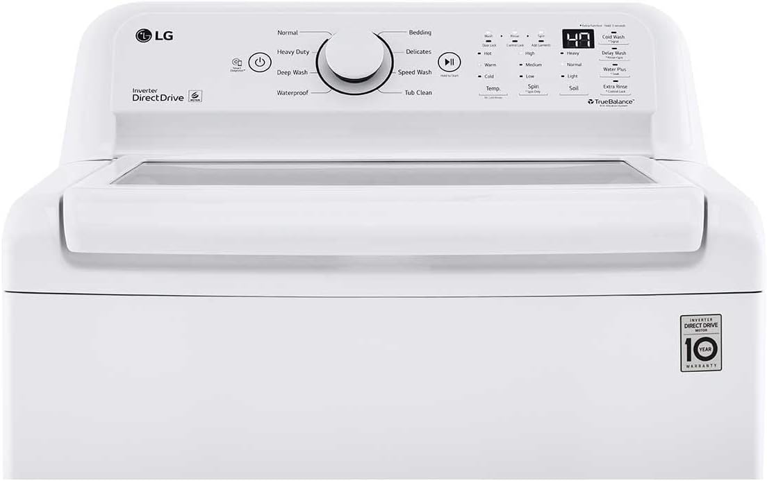 4.5 cu. ft. Ultra Large Capacity Top Load Washer with TurboDrum™ Technology