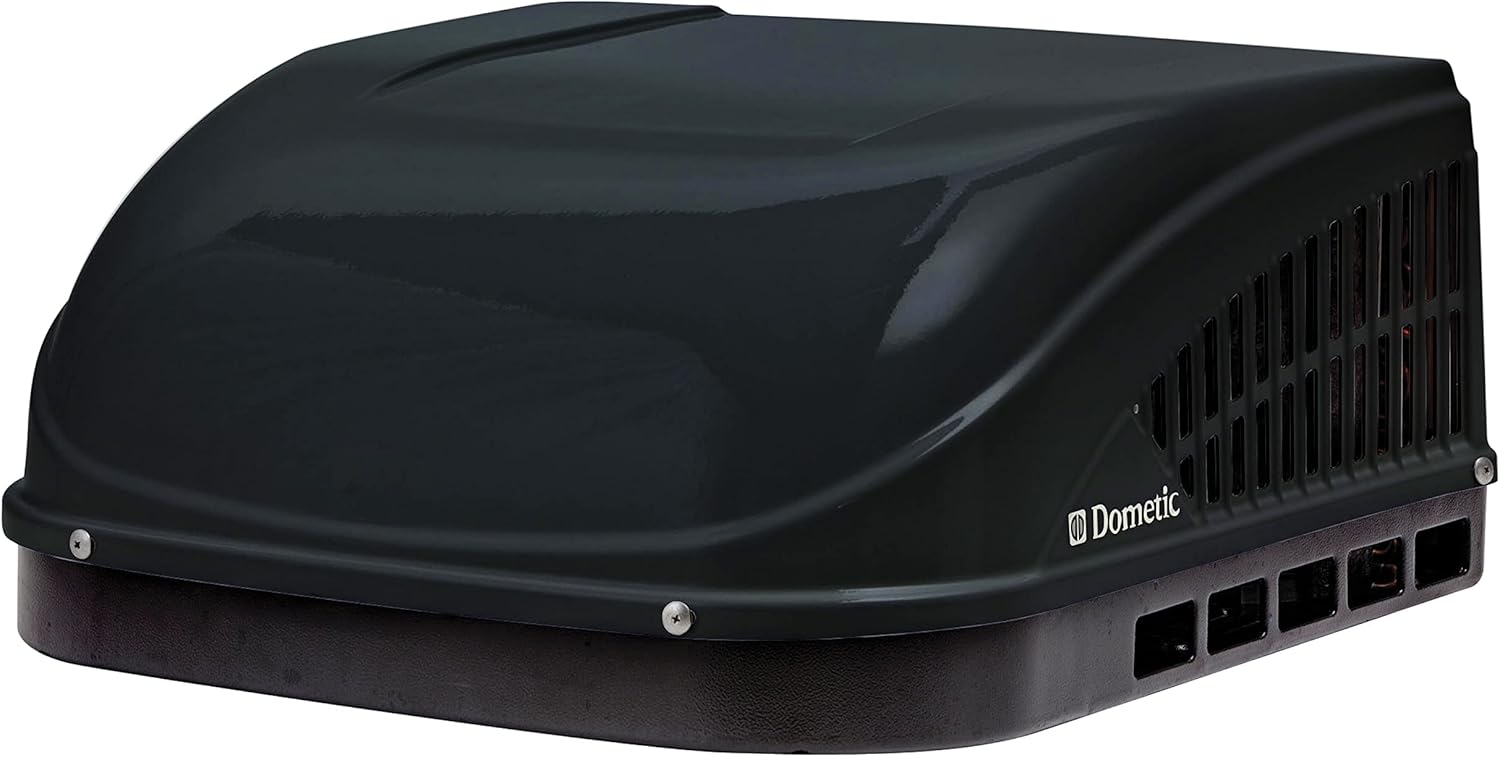 Dometic Brisk II Rooftop Air Conditioner, 13,500 BTU - Black (B57515.XX1J0)