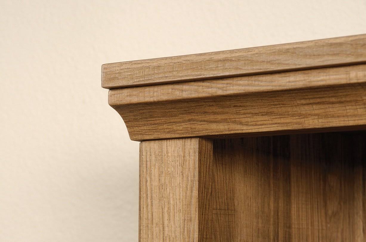 Realspace Premium Bookcase 5 Shelf Golden Oak