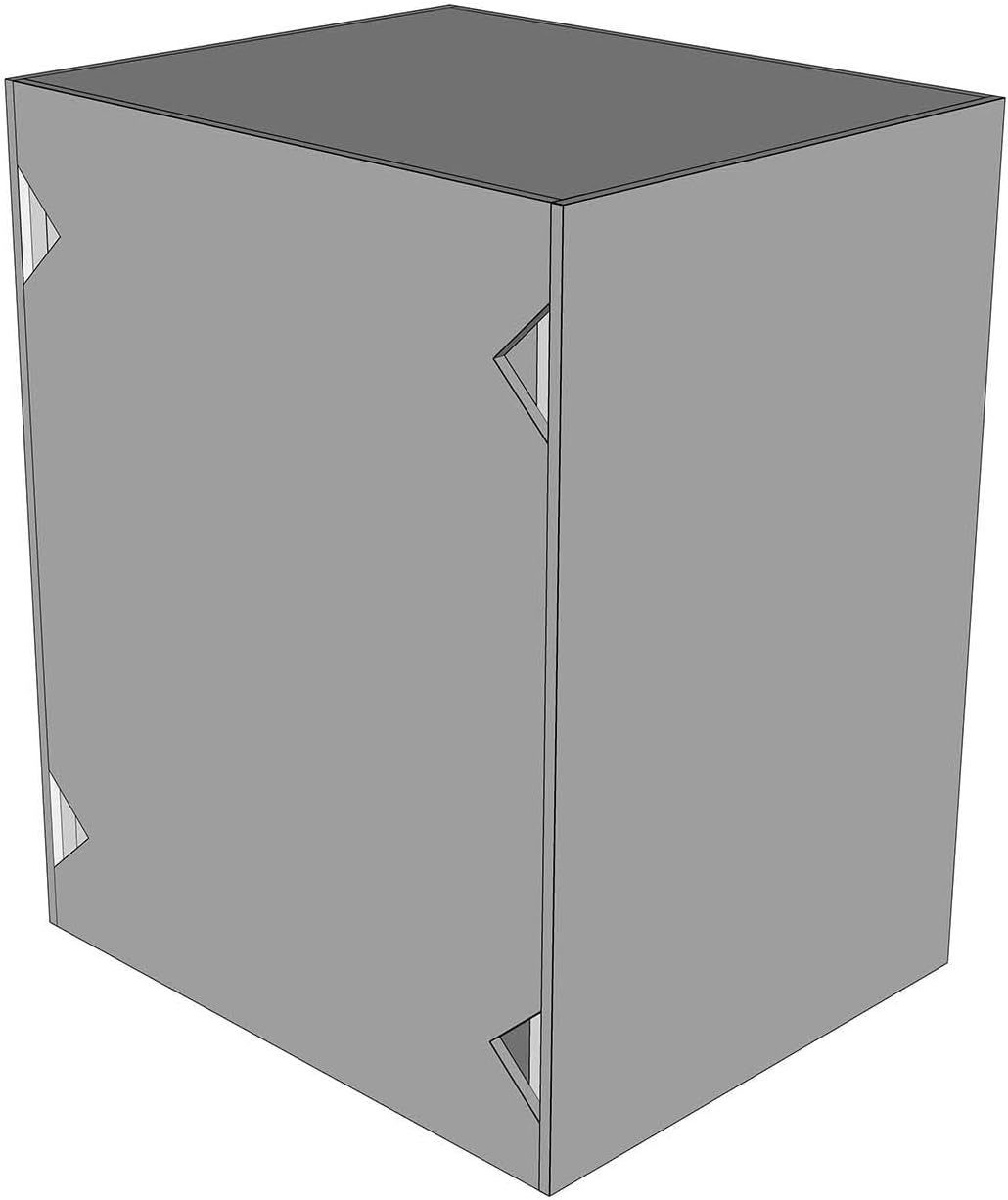 Universal 24-Inch Ready to Finish BBQ Island Appliance and Storage Cabinet