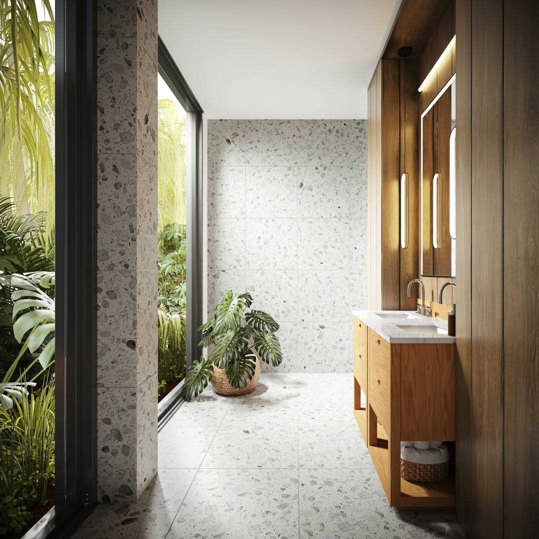 Terra Italia 23.62 in. x 23.62 in. Honed Terrazzo Floor and Wall Tile Ivy Hill Tile - Shop Hardware Tools Online Store