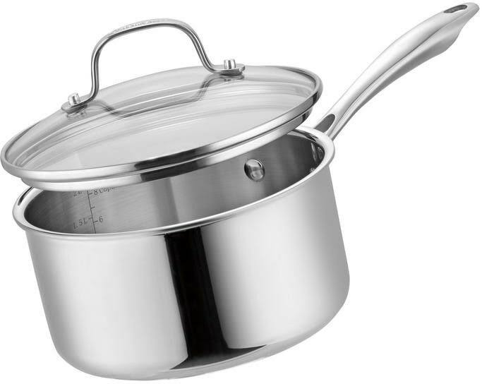 Cuisinart MultiClad 10-Piece Stainless Steel Cookware Set