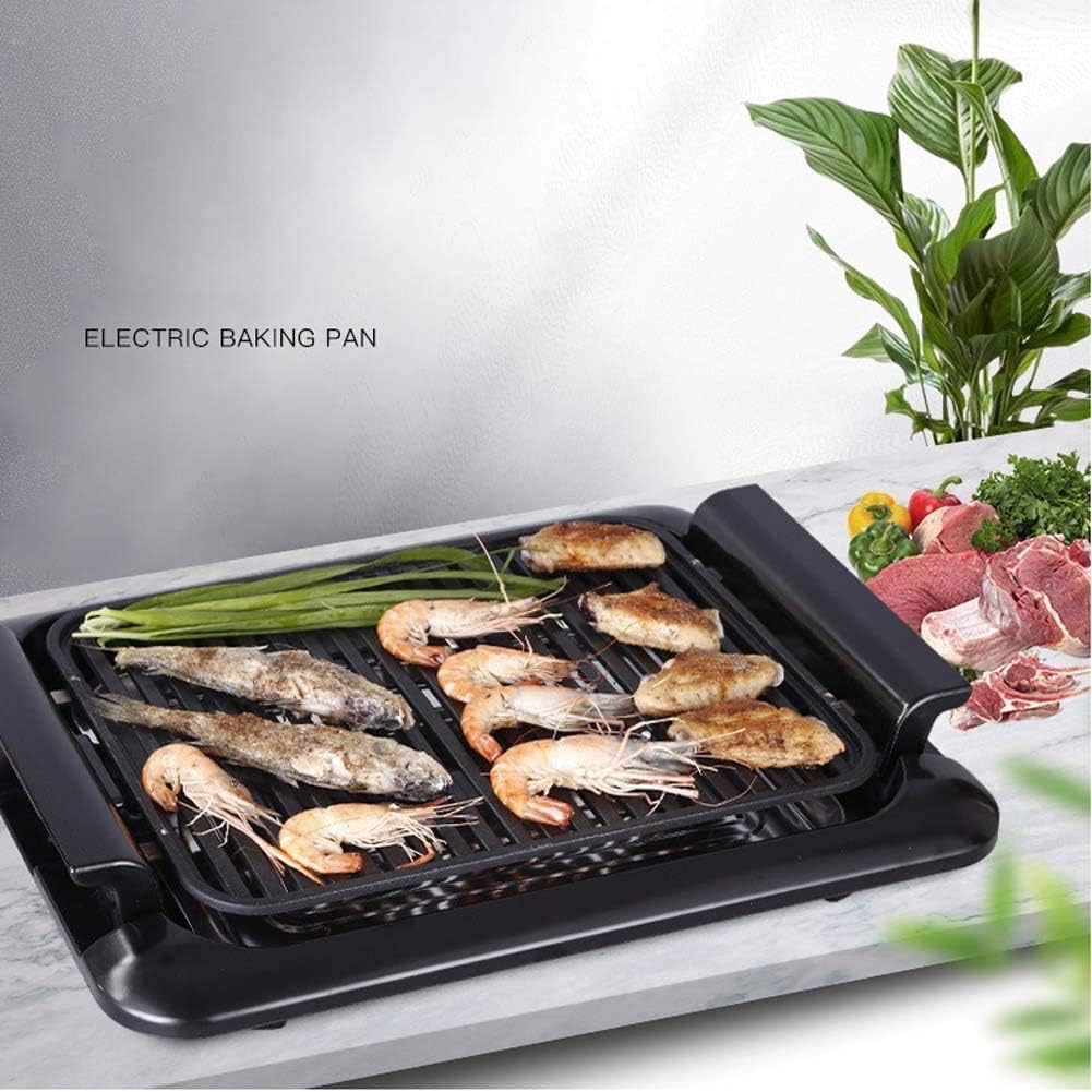 Smoke Less BBQ Grill, Indoor Grill, Non Stick Easy to Clean Power Electric Grill Made with Steel