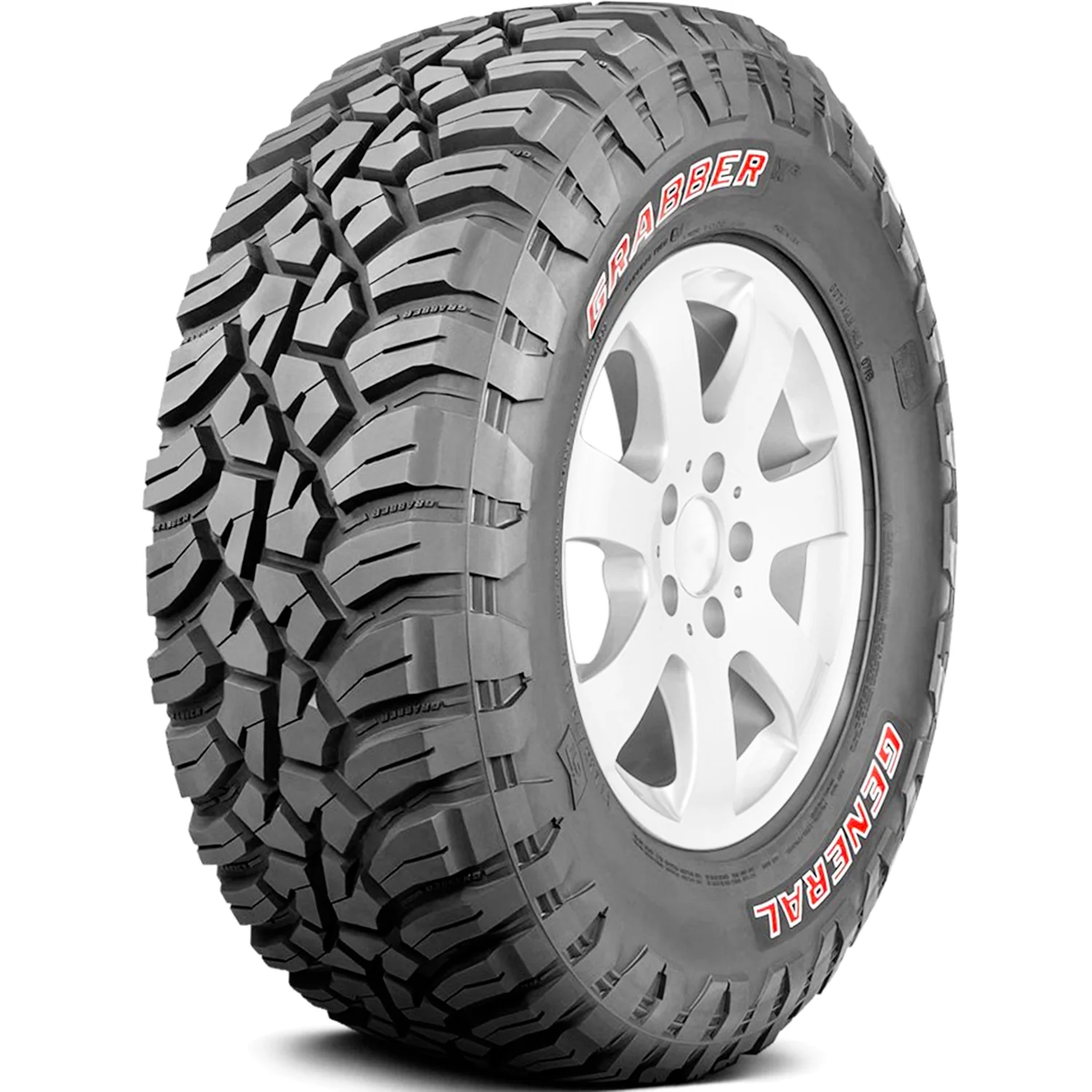 General Grabber X3 Mud Terrain LT265/75R16 112/109Q C Light Truck Tire