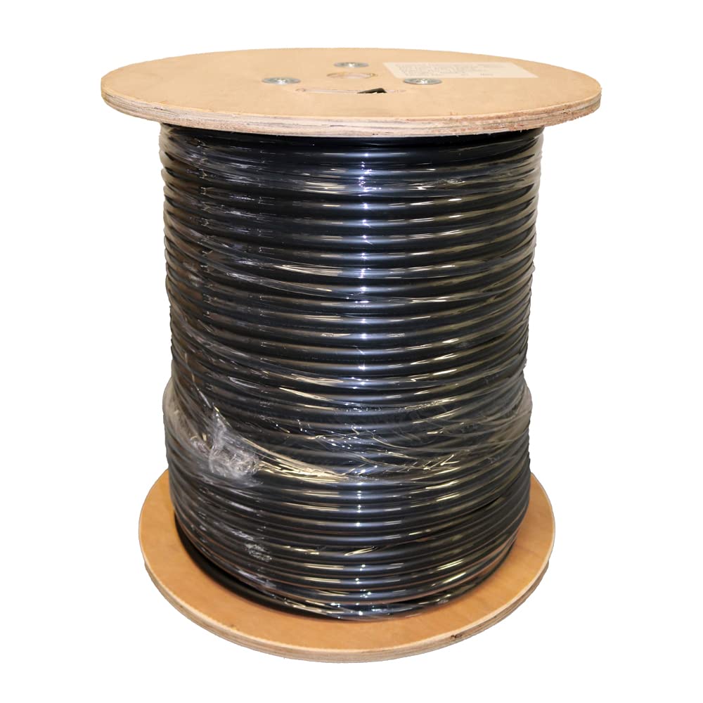 Bolton400 -LMR?400 Equivalent Coaxial Cable 100ft - Heavy Duty Ultra Low Loss Coax Cable 50ohm - N Male to N Male - 100 feet Black - for Home and Commercial Signal Booster Installations