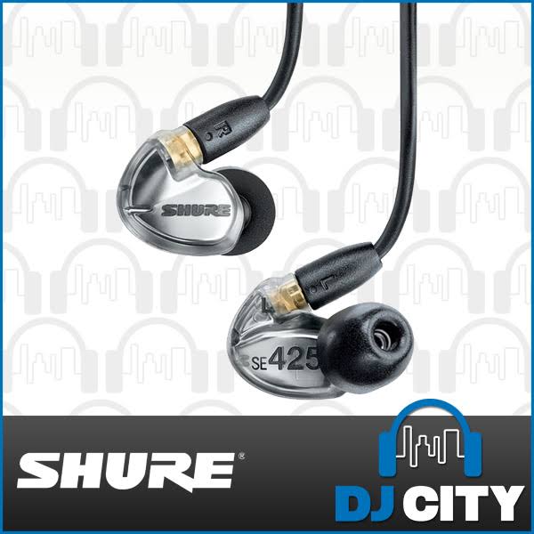 Shure SE425 Sound Isolating Earphones (Clear)