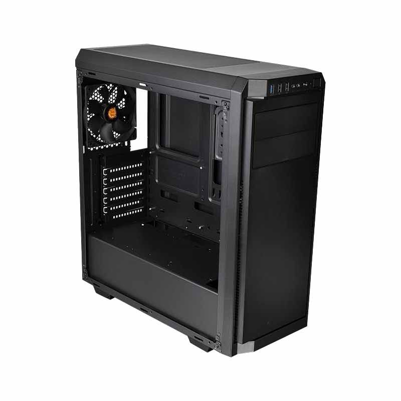 Thermaltake - V Series ATX Mid-Tower Case - Black