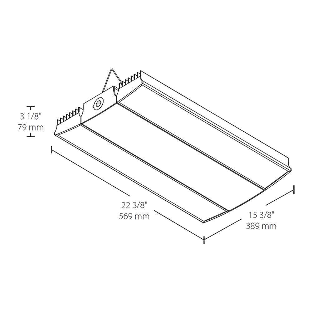 RAB Lighting RAIL185W/D10