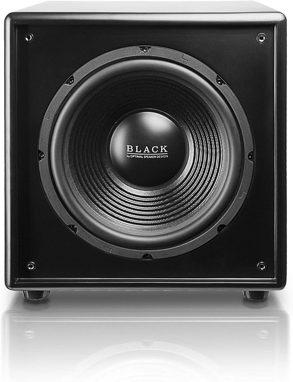OSD Audio 400W Ported Cylinder Cabinetry Home Theater Subwoofer, Nero Tubebass-10