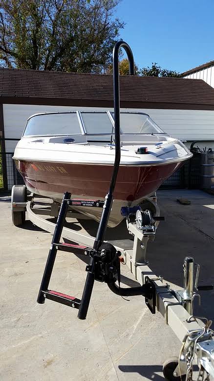 Quality Mark 28801 Bow Step - 3-Step, Starboard