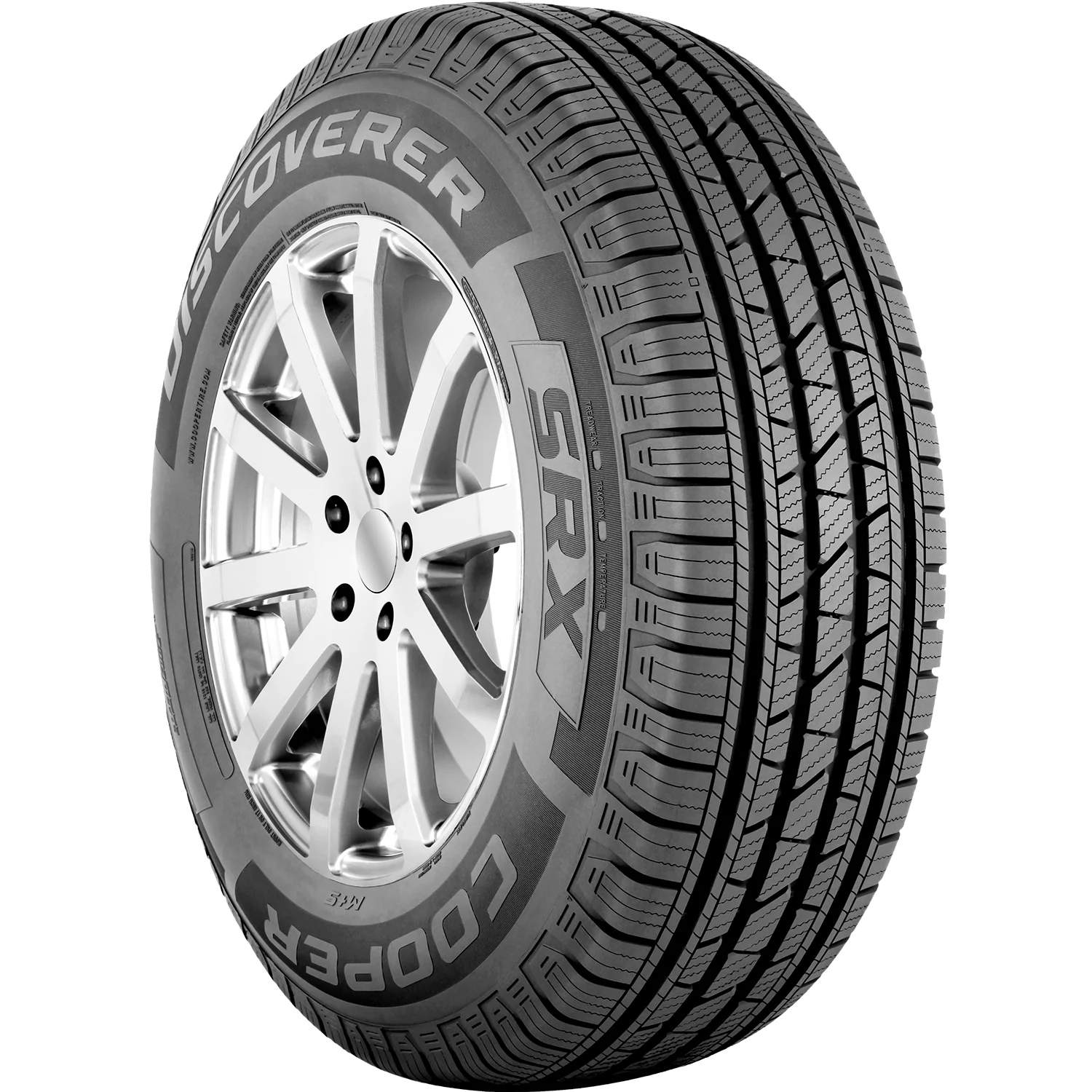 Set of 4 (FOUR) Cooper Discoverer SRX 235/55R18 100V A/S All Season Tires
