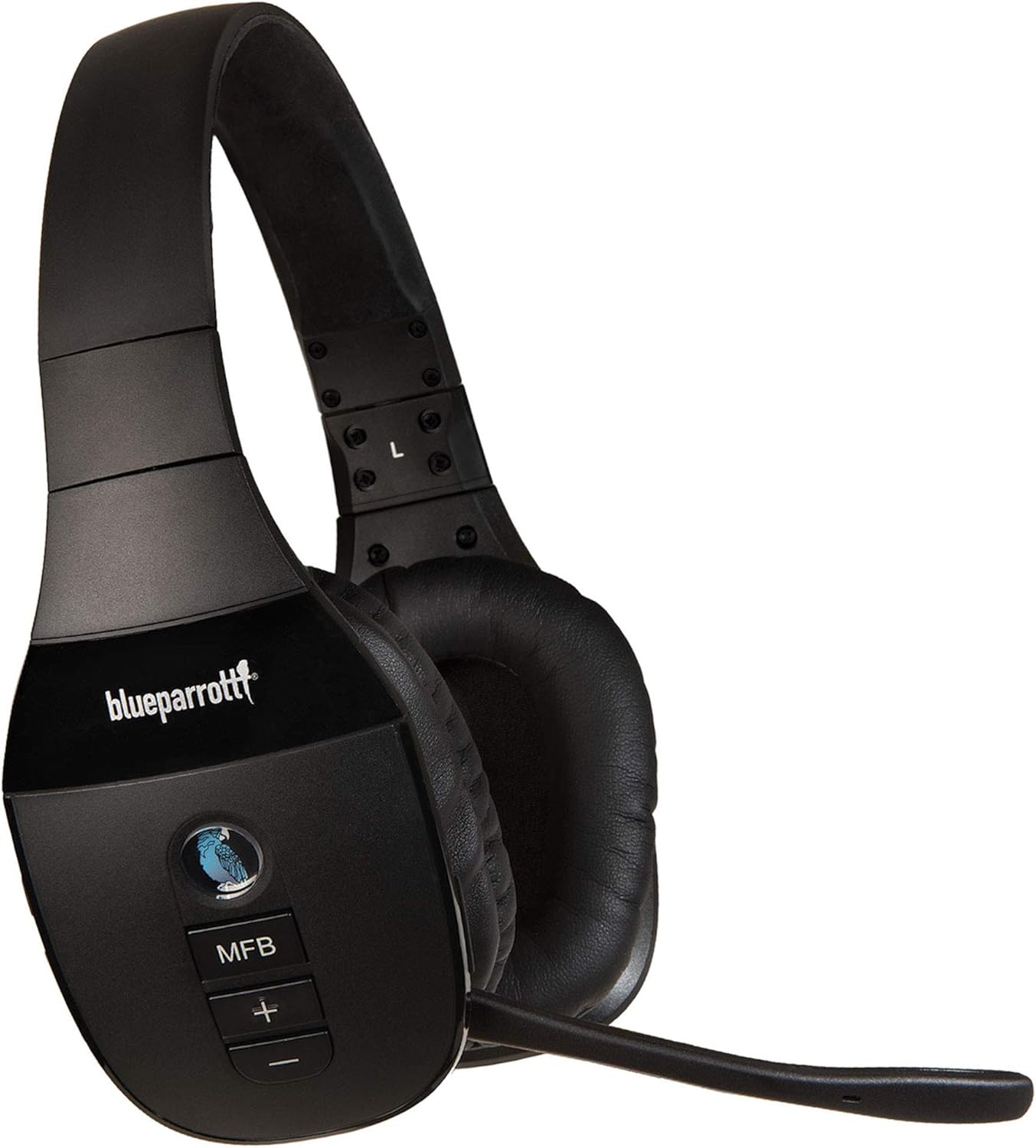 BlueParrott B450-XT Noise Cancelling Bluetooth Headset – Updated Design with Industry Leading Sound & Improved Comfort, Long Wireless Range, Up to 24 Hours of Talk Time, IP54-Rated Wireless Headset
