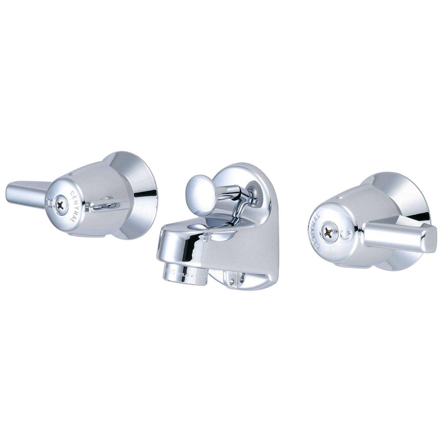 Central Brass 1177-DA Shelf Back Bathroom Faucet Chrome - Shop Hardware Tools Online Store