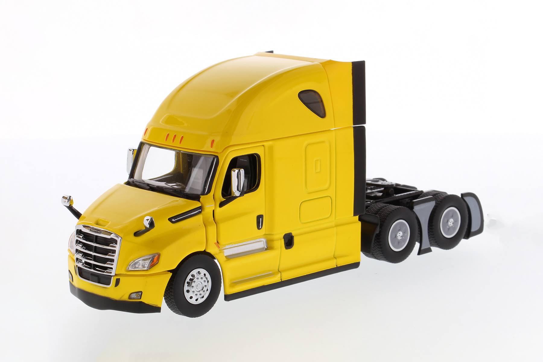 Freightliner New Cascadia SBFA Sleeper Cab Truck Tractor, Yellow - Diecast Masters 71031 - 1/50 Scale Diecast Model Toy Car